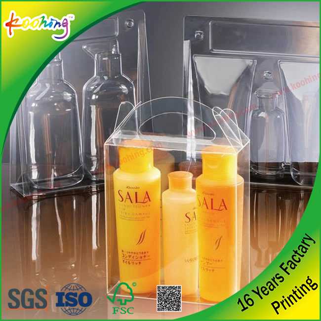 ODM PET Plastic Packing Box with Custom Printing