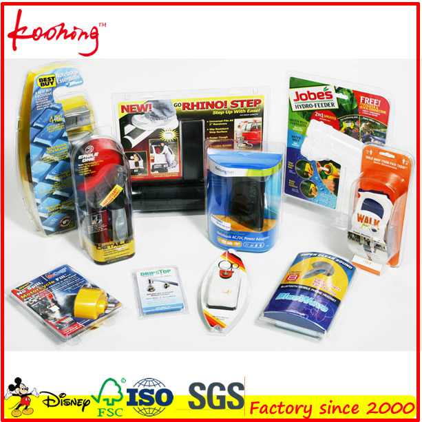 ODM PET Plastic Packing Box with Custom Printing