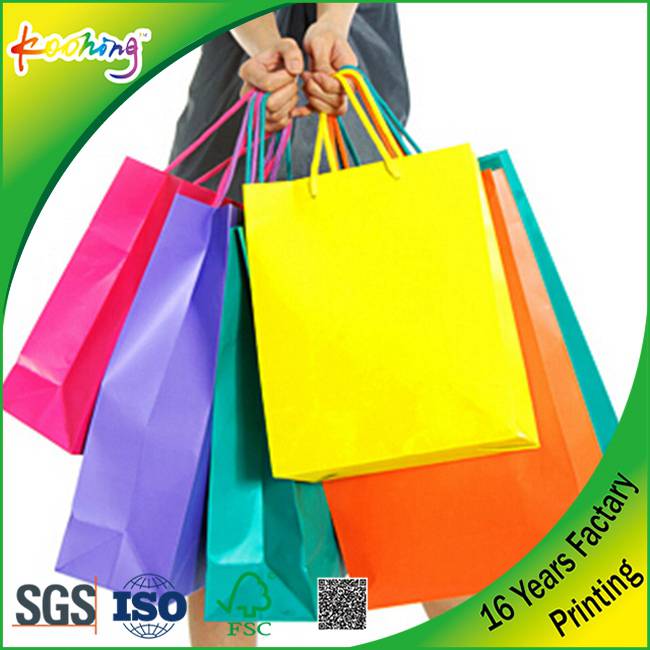 Christmas Paper Bags with custom printing