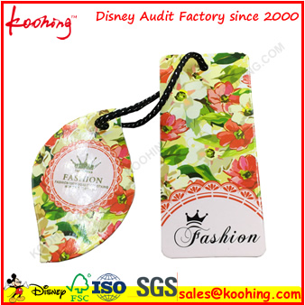 Cloth Swing Tag with Custom Printing 