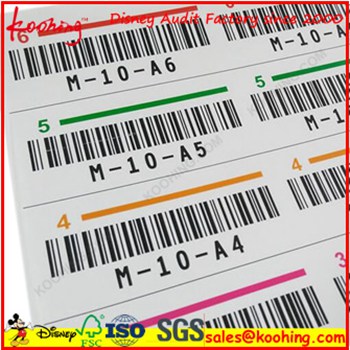 Barcode and Self-adhesive Stickers
