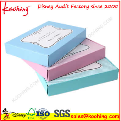 Cloth Packing Box with Window and customized printing