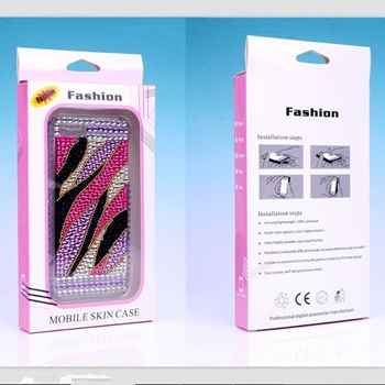 Factory Custom Clear PP/ Pet Color Plastic Packaging Box for Phone Case with Hanger,paper card