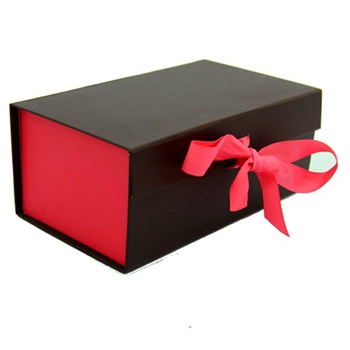 Factory custom Cardboard Paper Gift Boxes with Magnetic or Velcro Catch