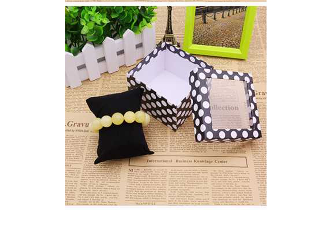 Lid Hinge Base Watch/jewerly Box with Display Window