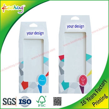Customized Plastic Mobile iPhone Case Packaging Box