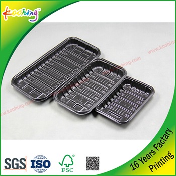 Factory cusyom recycled plastic pp packing tary for fruit,vegetable,meant.pork
