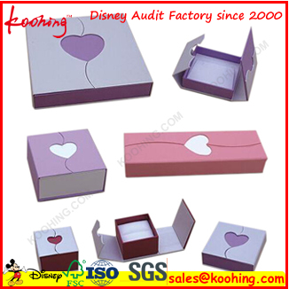 Different Sizes Jewelry Box , Custom Cardboard Box