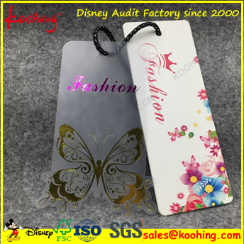 PP Plastic Hang Tag