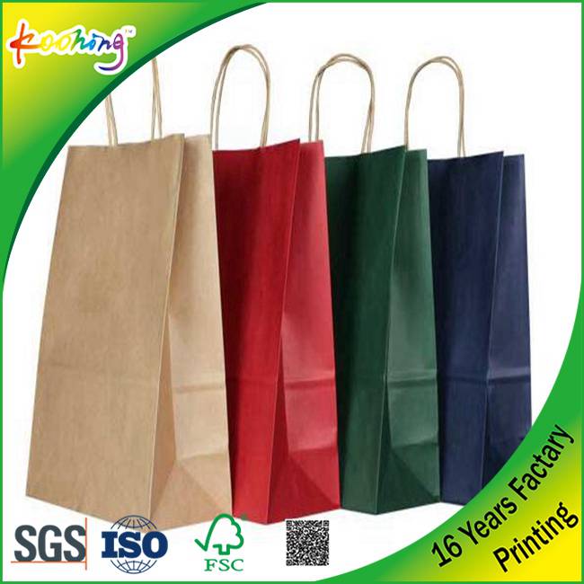 Customized Printing Paper Retail Shopping Bag
