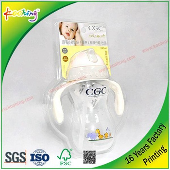 factory Customized  blister PET PVC packaging box with blister