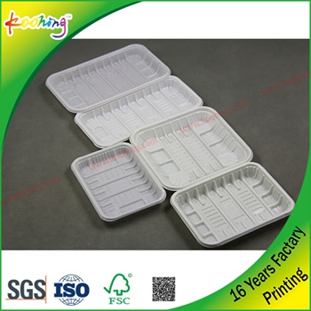 Factory customized plastic clear transparent clamshell blister food packaging