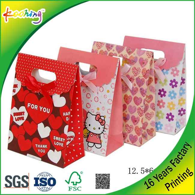 butterfly tree flower best quality custom handmade flip paper bag