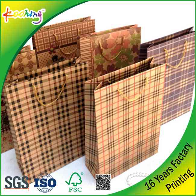 Promotional Kraft Paper Handbag