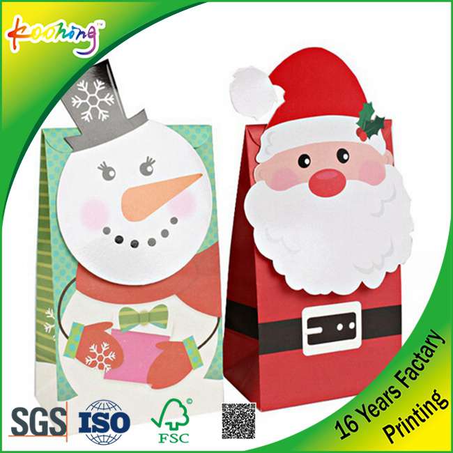fancy large lip pattern paper gift packaging bag