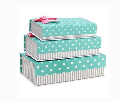 Factory Custom Printed  store gift  paper packing box