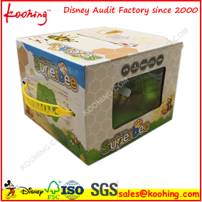  Electronic products white paper display box with window
