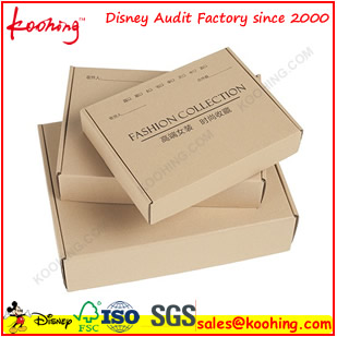 Roll end tuck top full color printed corrugated box for eletronic