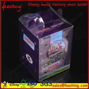 biodegradable material PET electronic use color plastic box