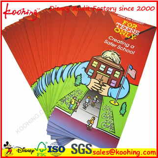 Printing high quality company profile brochure