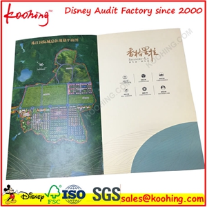 custom printing advertising booklets / specification