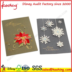 3D formal wedding invitation card with laser cut design