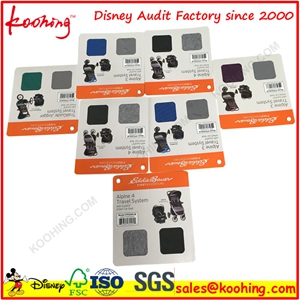 Koohing Factory Printing Cloth Material Display Card