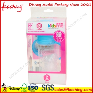 PVC/PP/PET Packaging Clear Plastic Box For Baby Products