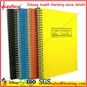 A4 spiral notebook