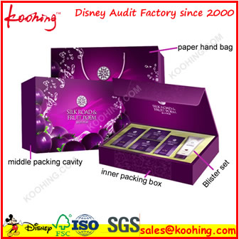 Gift Box with Blister Packaging