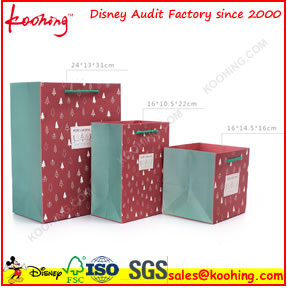 Christmas Paper Bags with custom printing