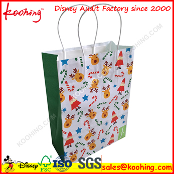 Christmas Paper Bags with custom printing
