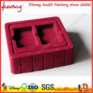 Plastic Flocking Clamshell Blister Packaging Tray