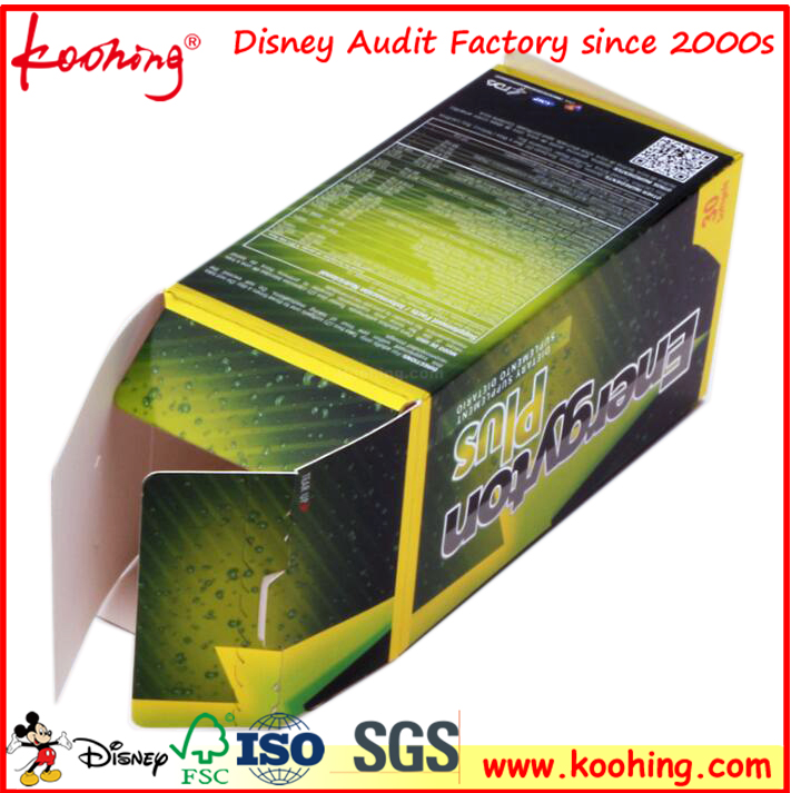 Healthy Food Packing Card Box