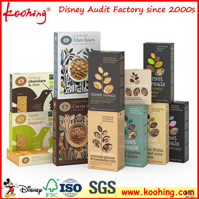 Healthy Food Packing Card Box