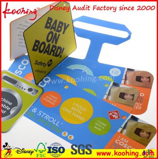 COSCO custom PP plastic card advertisation card