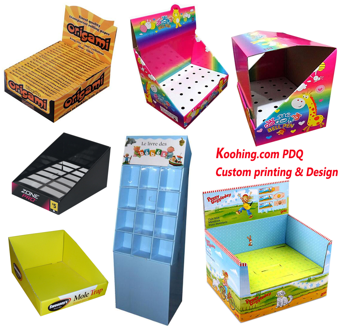 Koohing custom PDQ display box